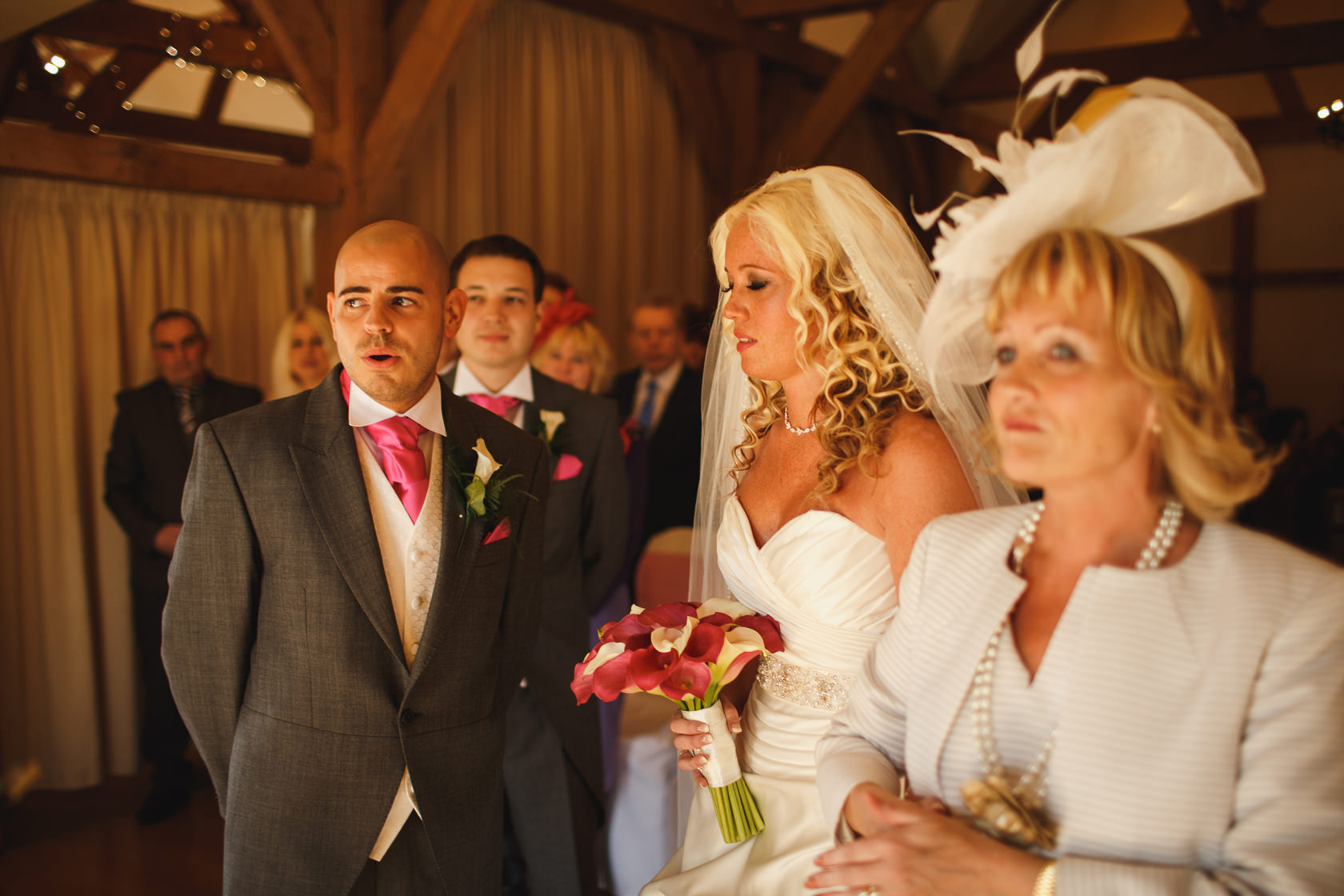 Weddings sandhole oak barn - arj photography