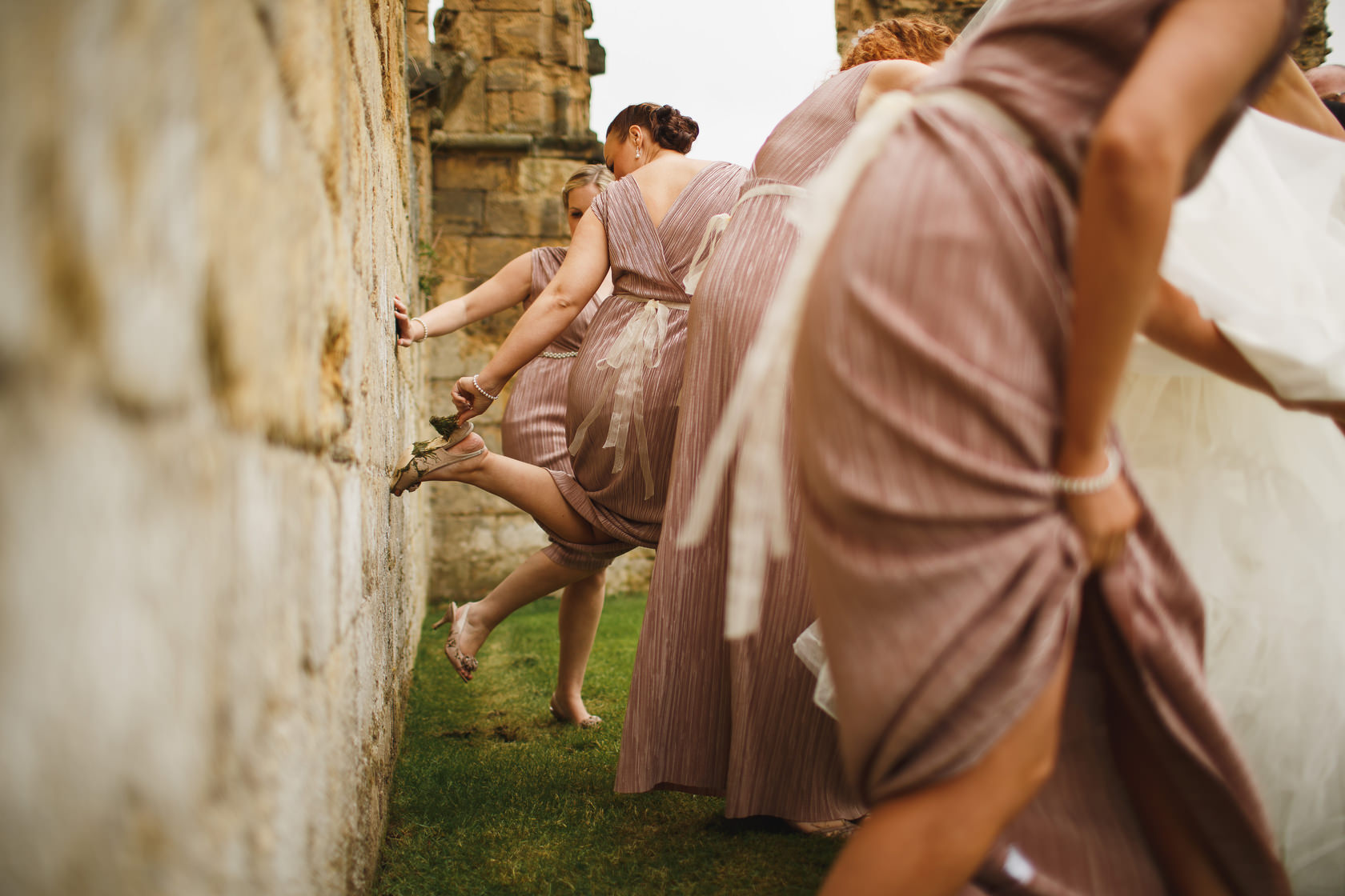 Byland abbey wedding photographers - arj photography
