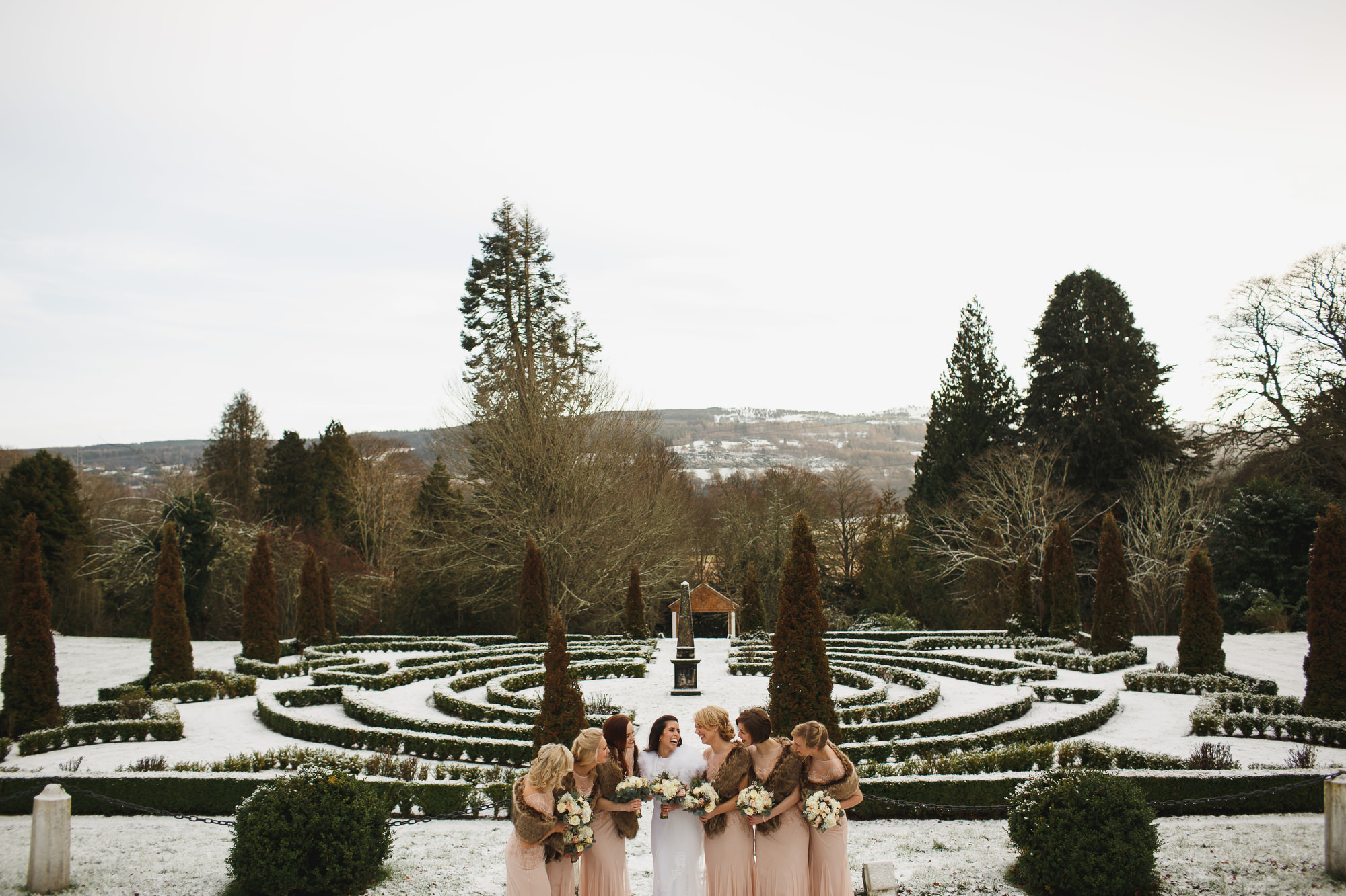 Achnagairn castle wedding photographers - arj photography