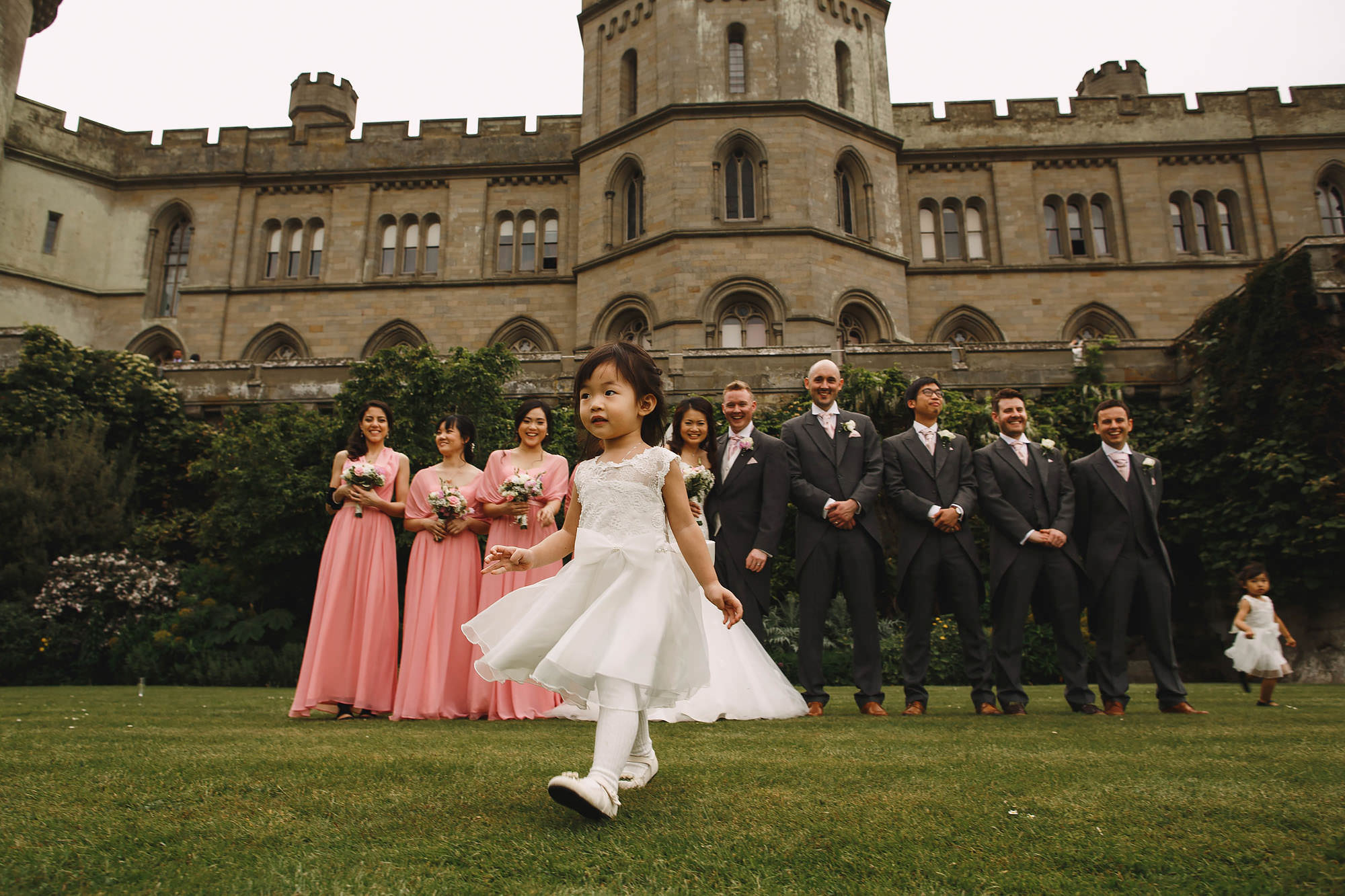 Eastnor castle wedding photography