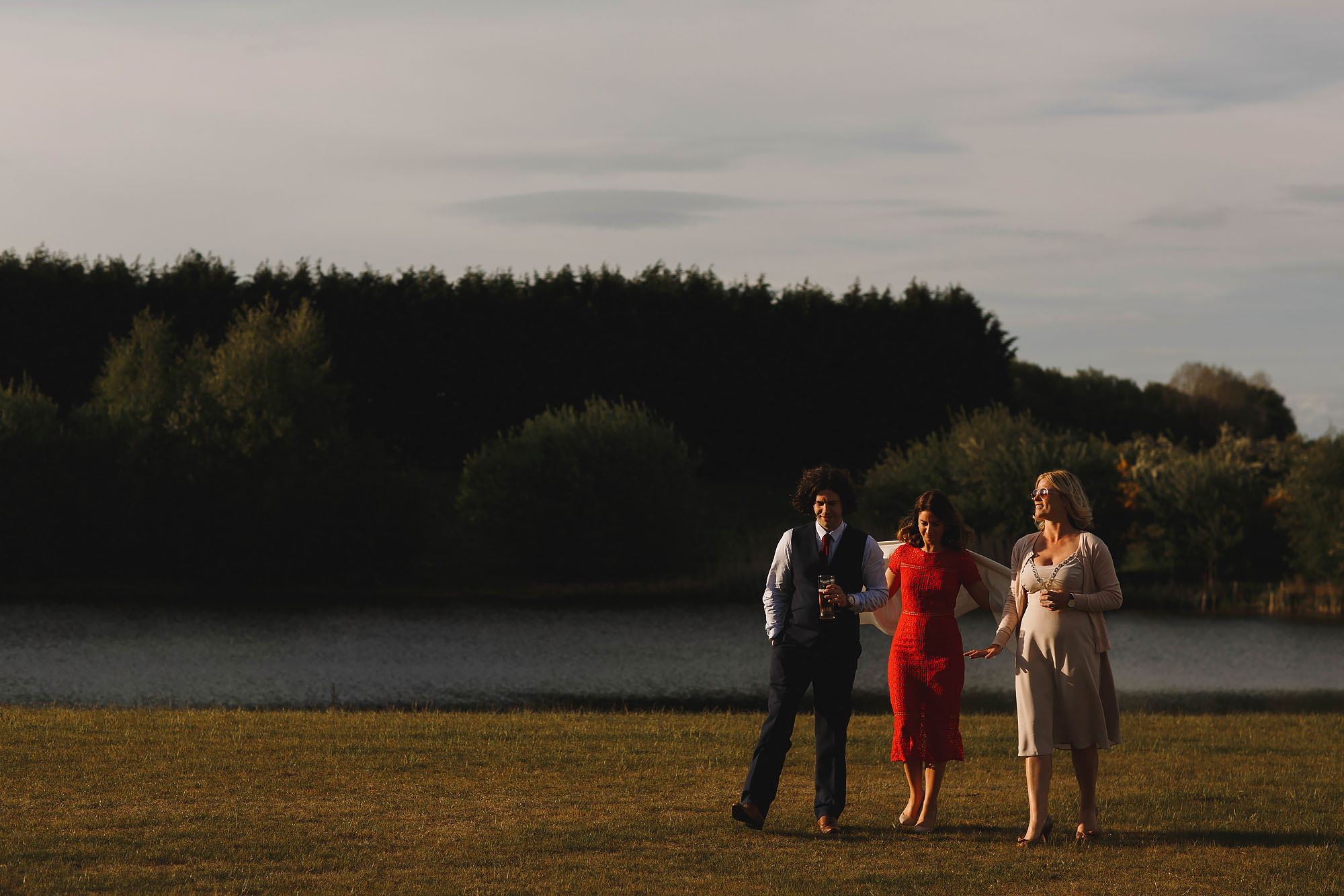 Delamere events cherry orchard lake wedding photography