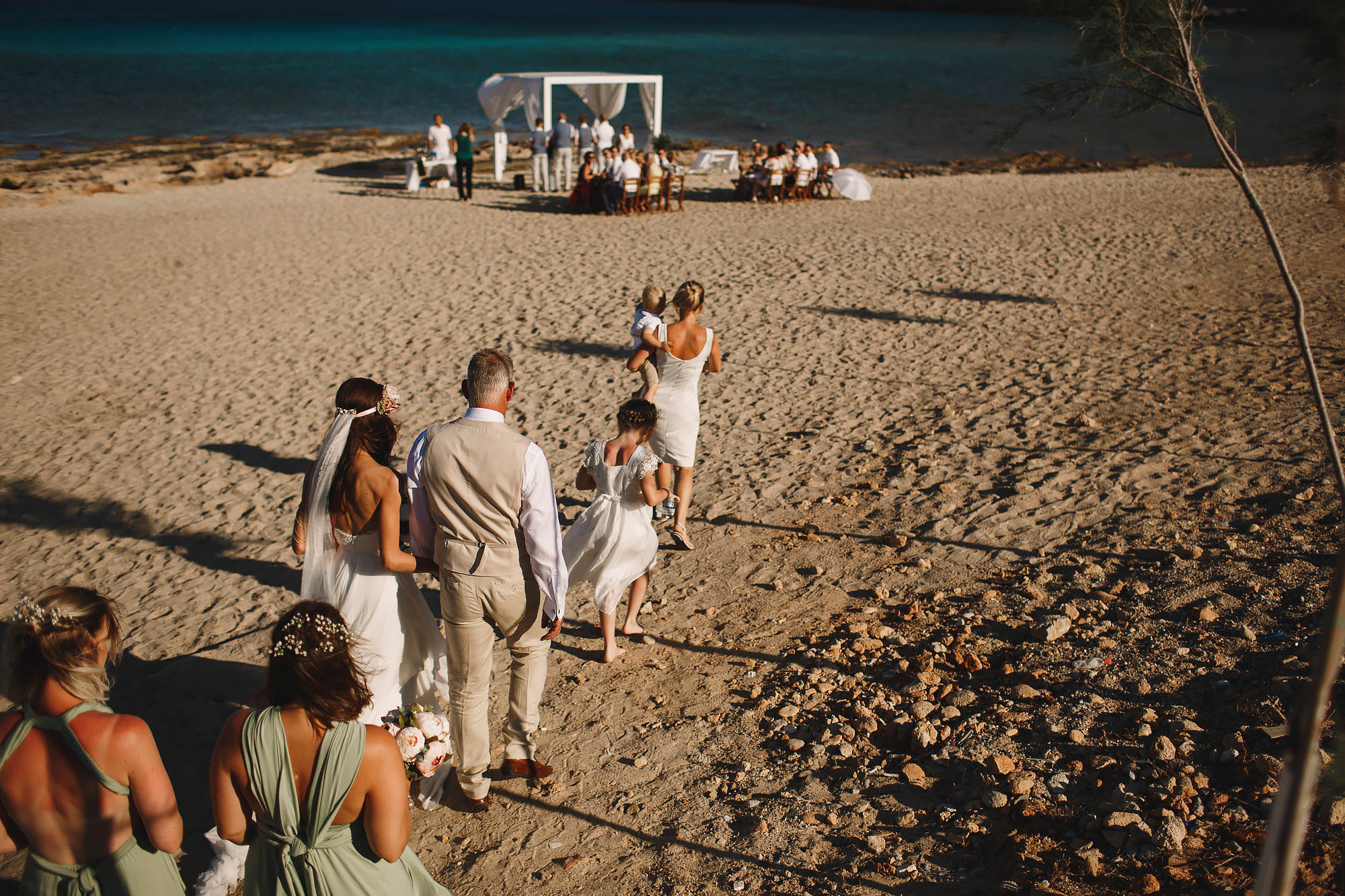 Rhodes lindos wedding photography greece - beach wedding by arj photography