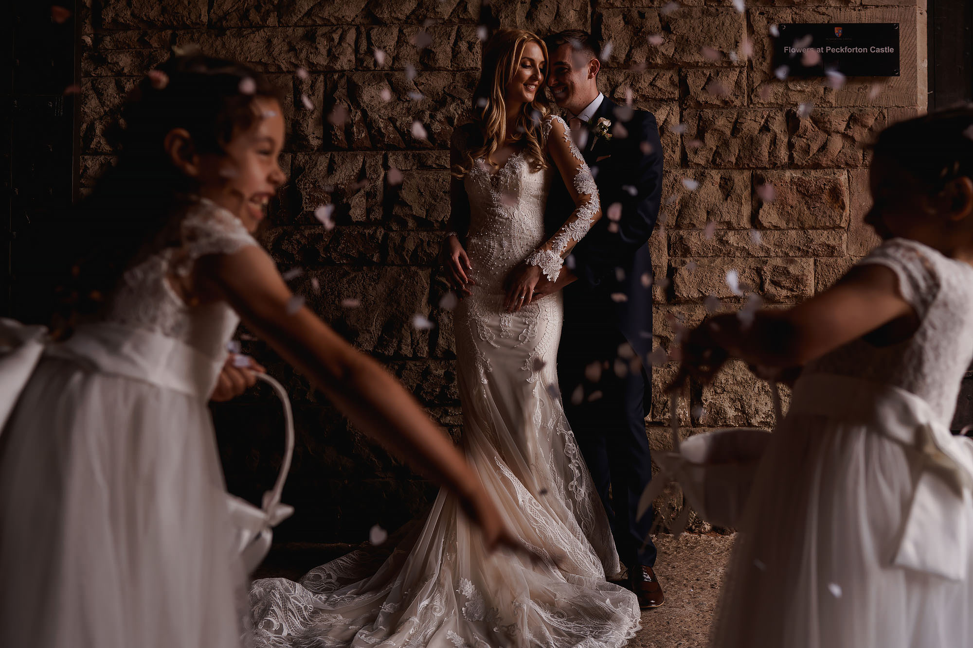 Peckforton castle luxury wedding - beautiful fine art wedding photography by arj photography cheshire