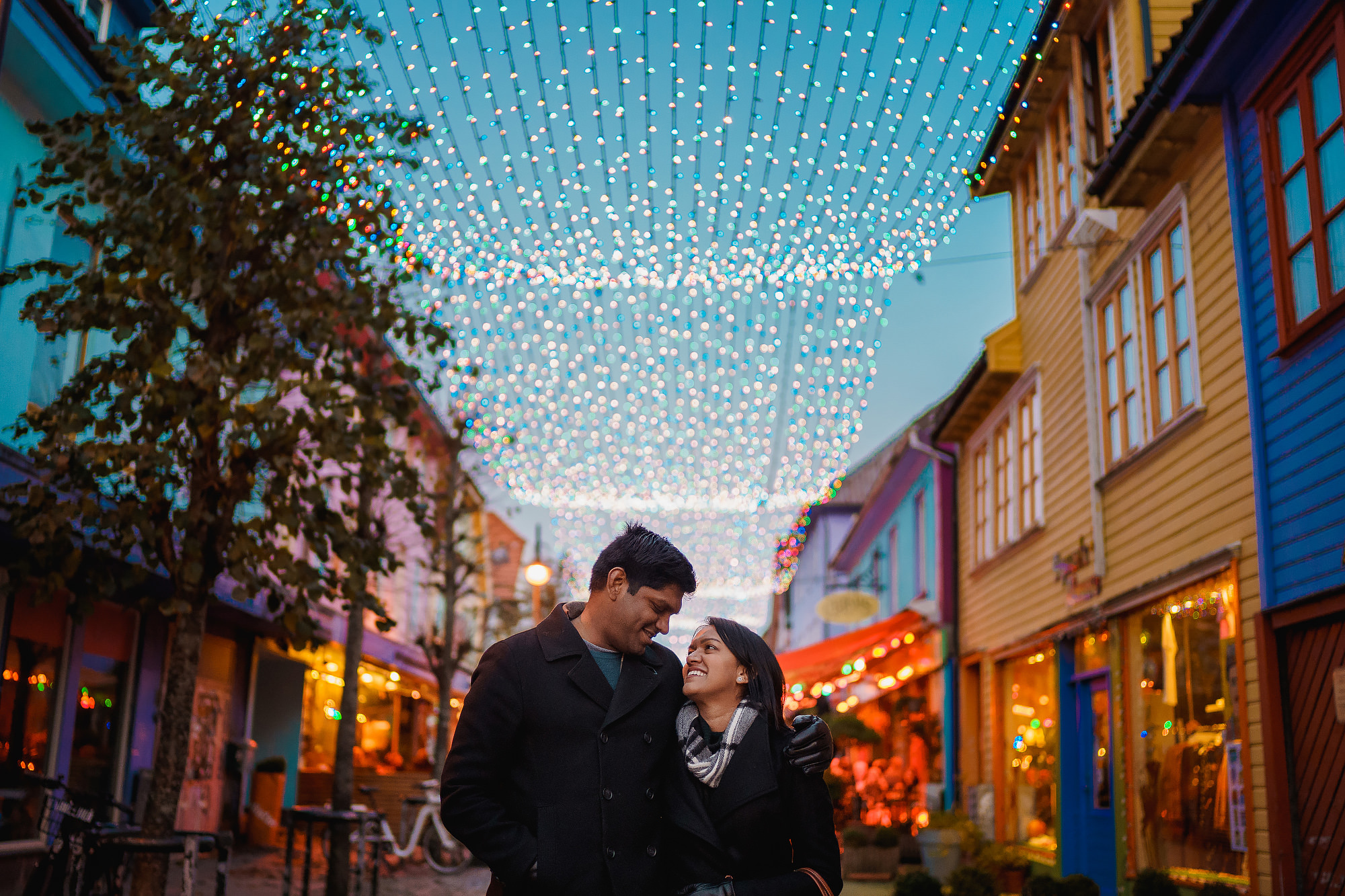 Destination engagement shoot in stavanger norway by arj photography