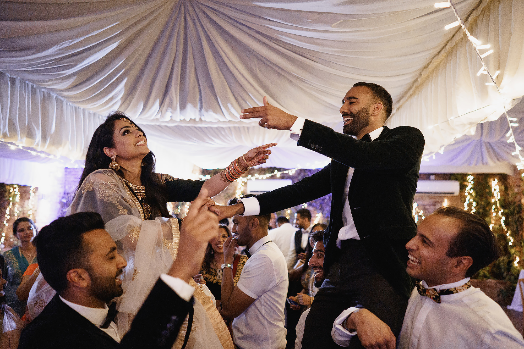 Northbrook park wedding surrey of kishan and sachna by arj photography