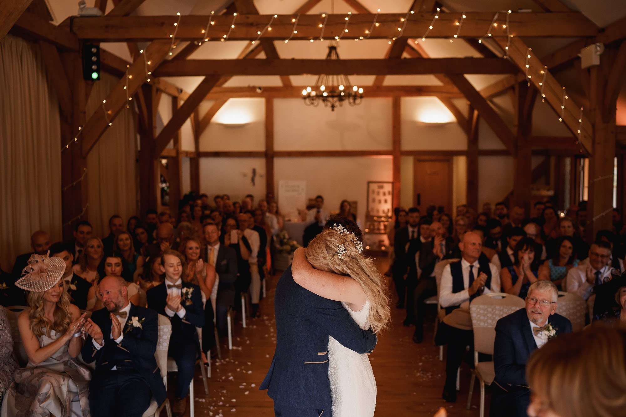 Wedding at sandhole oak barn by arj photography