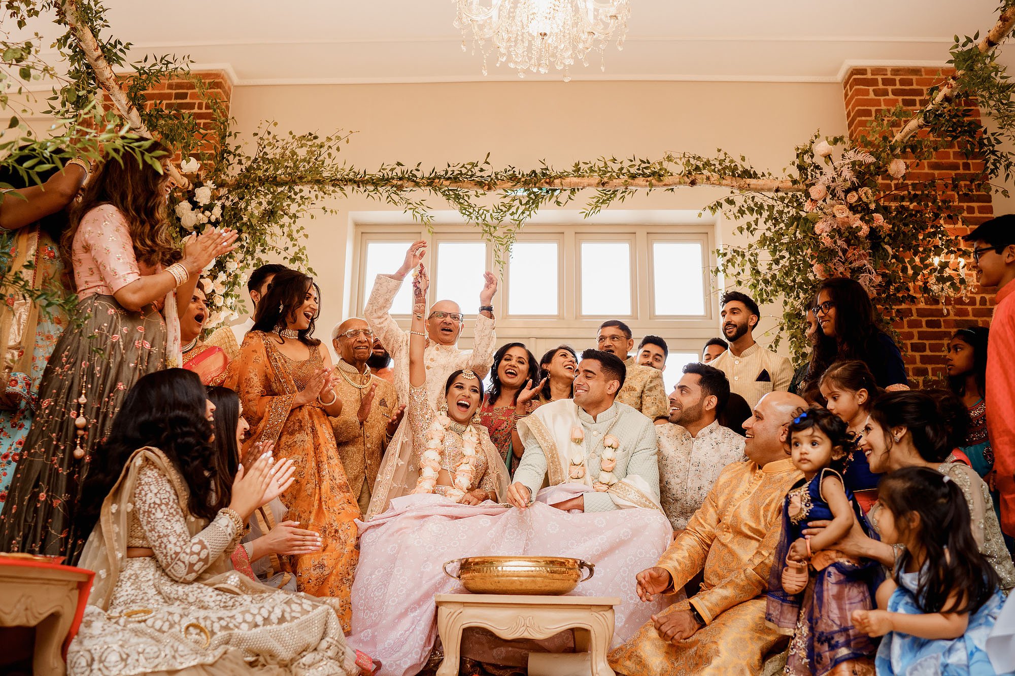 Beautiful offley place indian wedding photography