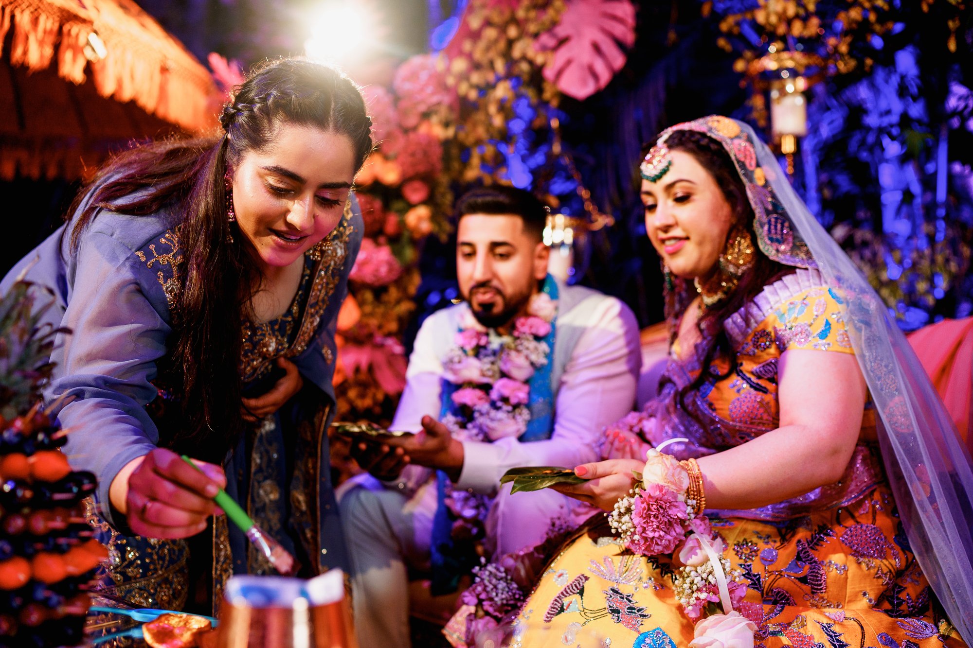 Sefton palm house wedding - indian wedding sangeet uk by arj photography®