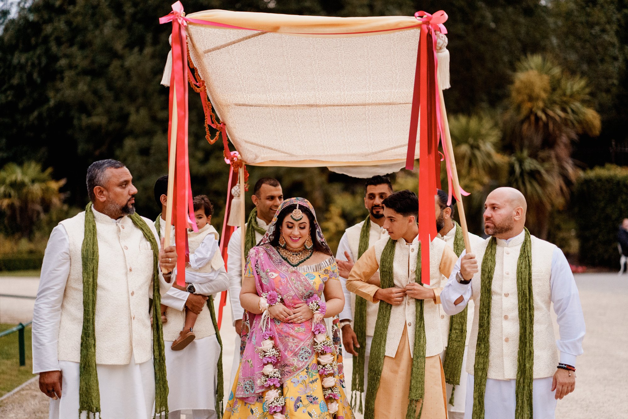 Sefton palm house wedding - indian wedding sangeet uk by arj photography®