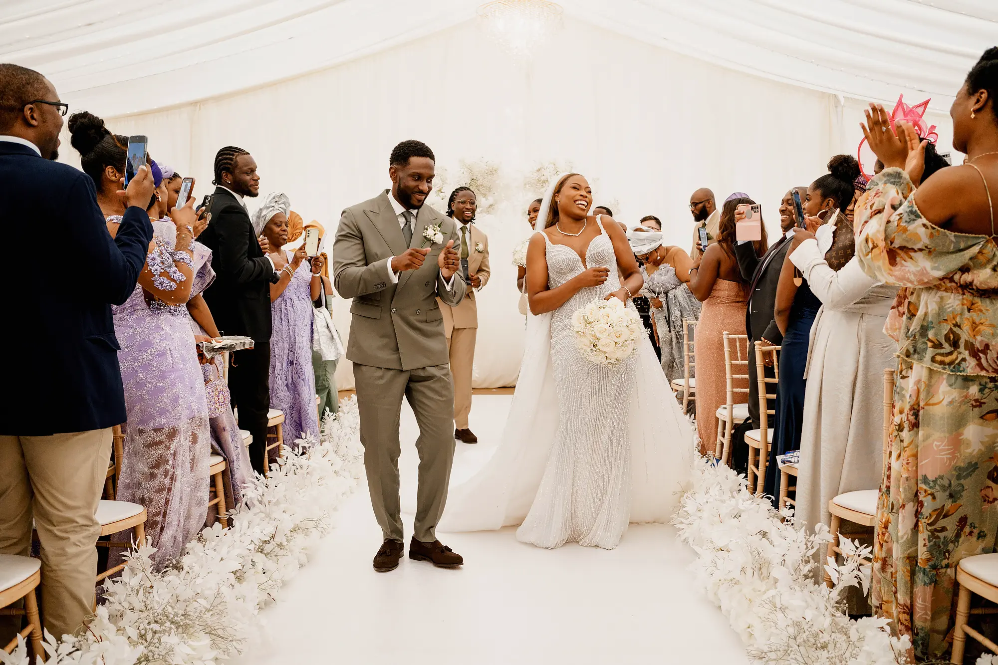 A jamaican nigerian wedding at parklands quendon hall by arj photography