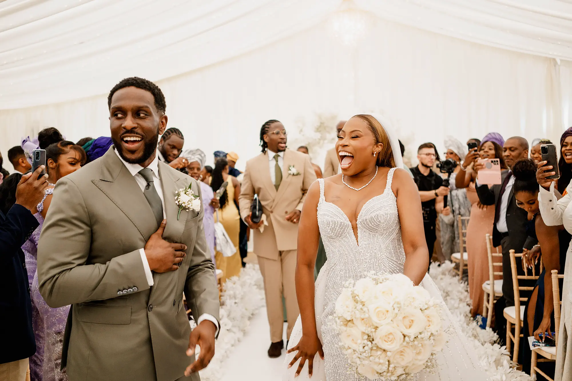 A jamaican nigerian wedding at parklands quendon hall by arj photography