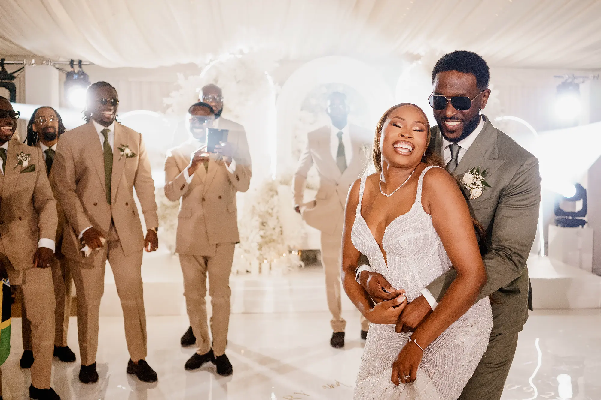 A jamaican nigerian wedding at parklands quendon hall by arj photography