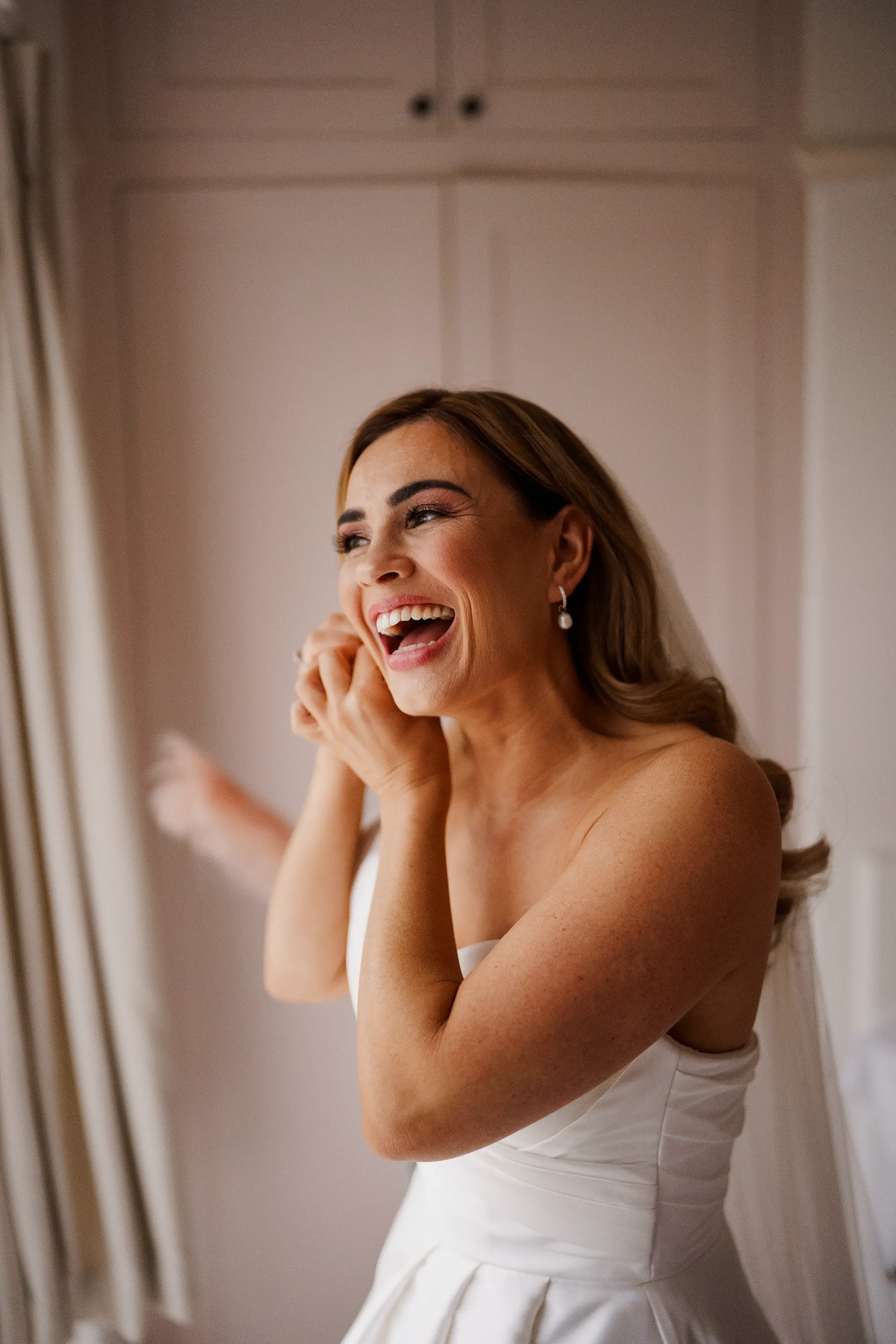 Scale and fabric wedding photography liverpool - winter wedding photography in a studio and warehouse!