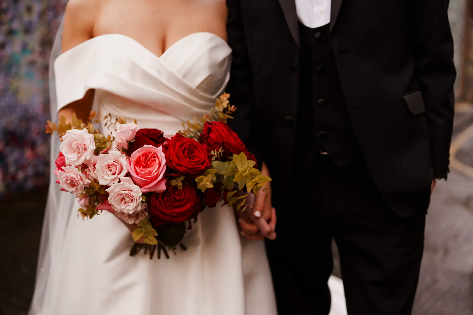 Scale and fabric wedding photography liverpool - winter wedding photography in a studio and warehouse!