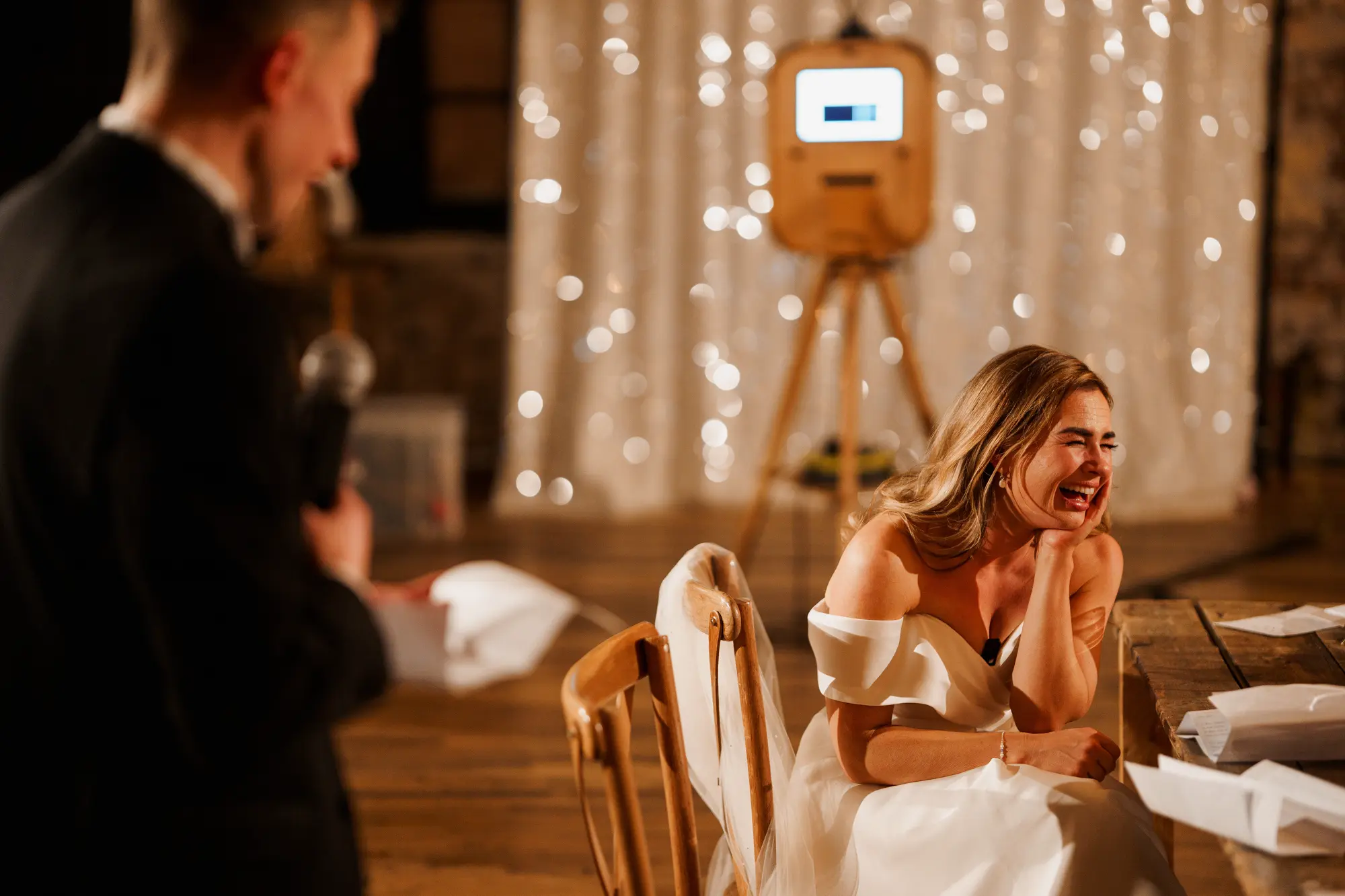 Scale and fabric wedding photography liverpool - winter wedding photography in a studio and warehouse!