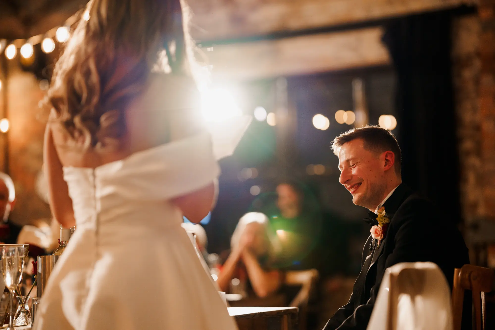 Scale and fabric wedding photography liverpool - winter wedding photography in a studio and warehouse!