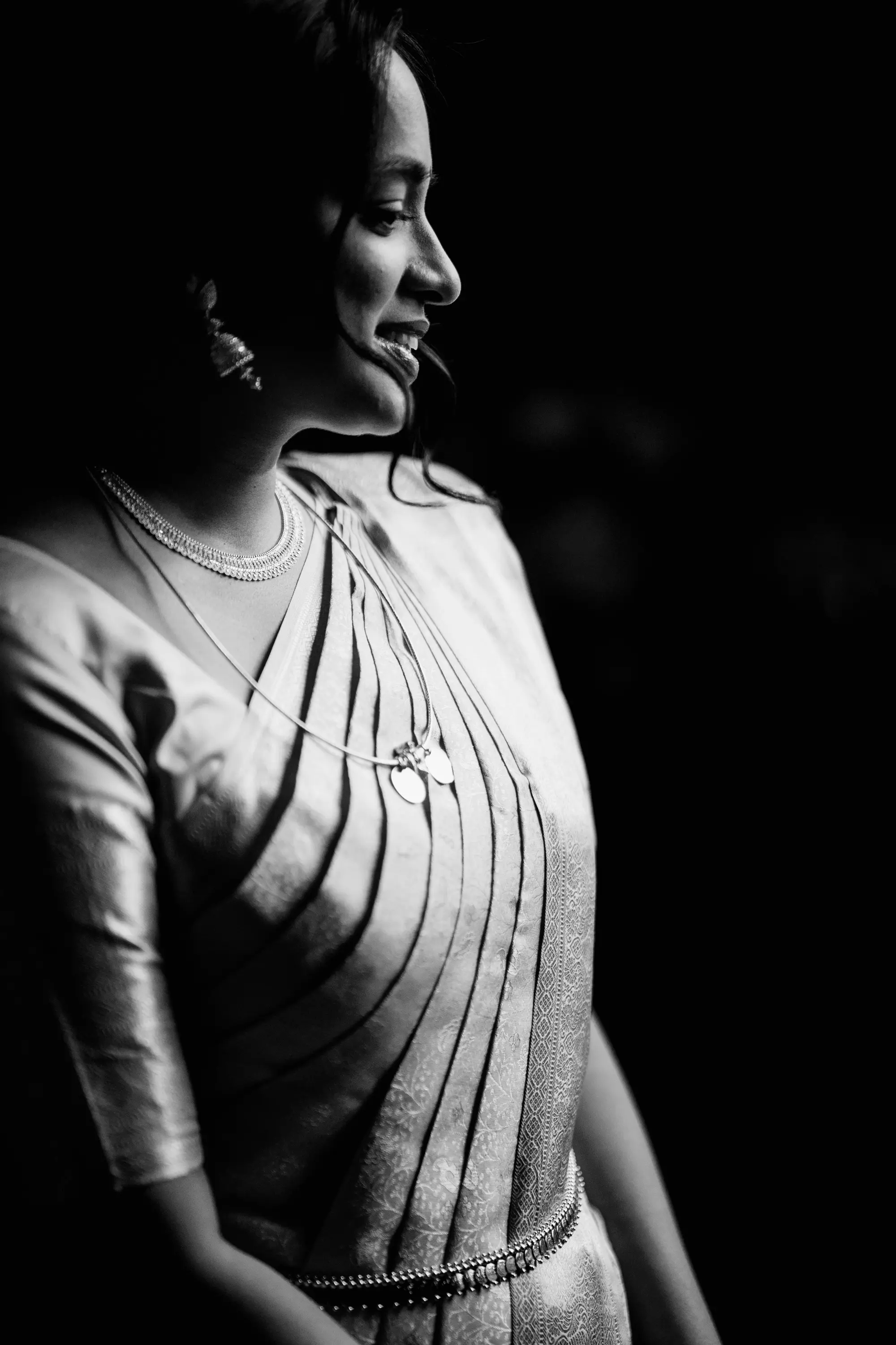 Beautiful wedding moment captured naturally without posing Beautiful wedding moment captured naturally without posing